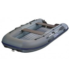 Лодка надувн. Boatsman ВТ380A НДНД моторная (серо-графитовый)
