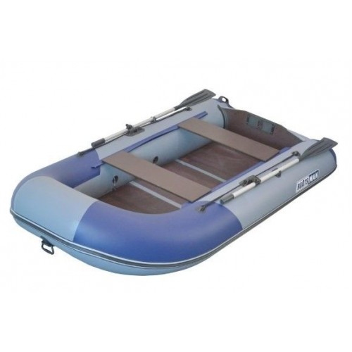 Лодка надувн. Boatsman ВТ300 моторная (серо-синий)