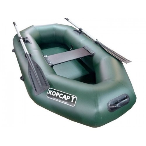 Лодка Корсар Т220 гребная (зелёная)