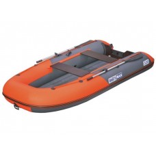 Лодка надувн. Boatsman ВТ320A НДНД моторная (графитово-оранжевый)